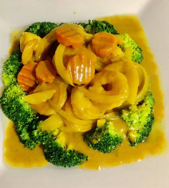 Curry King Prawns 咖喱虾球